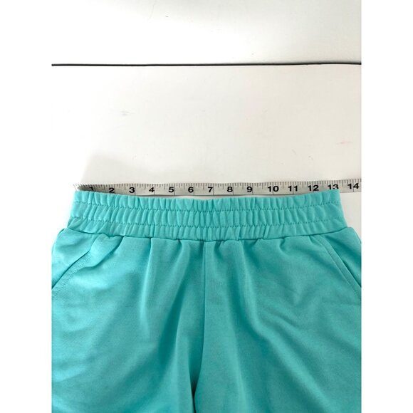 Coquette Soft Girl Lounge Bundle S Summer Ribbed Crop Tops + Sweat Shorts NWT - Picture 8 of 16